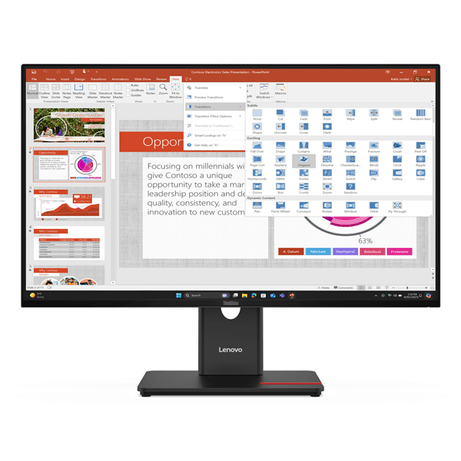 LENOVO ThinkVision T27-40 Monitor ThinkVision 27" LED IPS Full HD HDMI VGA - Imagen 1 de 13 LENOVO ThinkVision T27-40 Monitor ThinkVision 27" LED IPS Full HD HDMI VGA - Imagen 1 de 13
