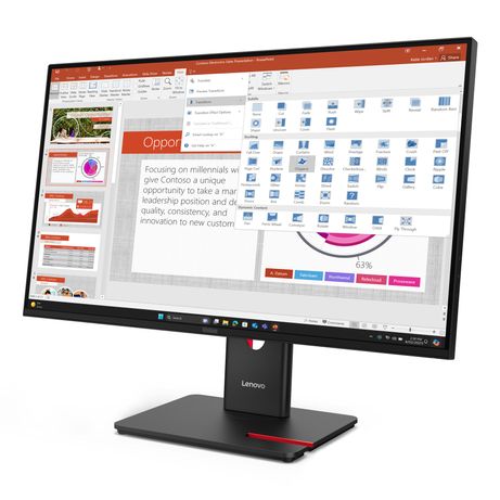 LENOVO ThinkVision T27-40 Monitor ThinkVision 27" LED IPS Full HD HDMI VGA - Imagen 3 de 13 LENOVO ThinkVision T27-40 Monitor ThinkVision 27" LED IPS Full HD HDMI VGA - Imagen 3 de 13