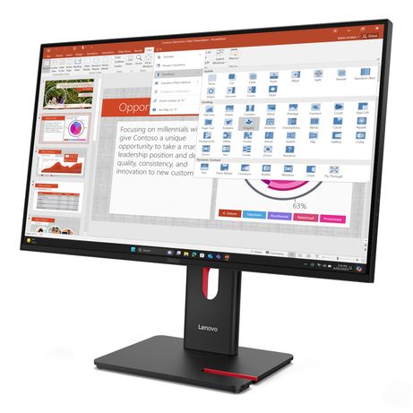 LENOVO ThinkVision T27-40 Monitor ThinkVision 27" LED IPS Full HD HDMI VGA - Imagen 4 de 13 LENOVO ThinkVision T27-40 Monitor ThinkVision 27" LED IPS Full HD HDMI VGA - Imagen 4 de 13