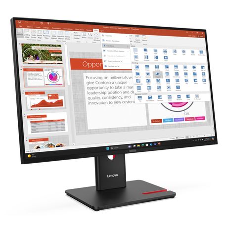 LENOVO ThinkVision T27-40 Monitor ThinkVision 27" LED IPS Full HD HDMI VGA - Imagen 5 de 13 LENOVO ThinkVision T27-40 Monitor ThinkVision 27" LED IPS Full HD HDMI VGA - Imagen 5 de 13