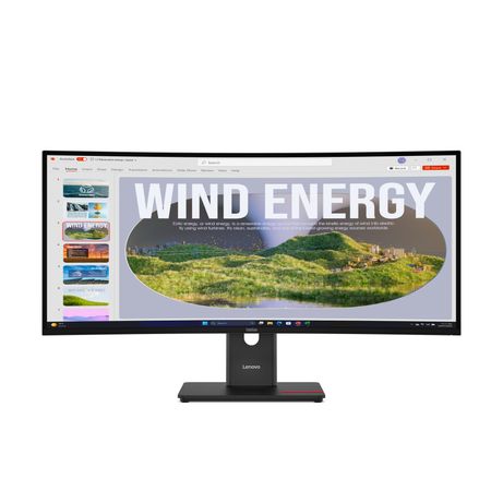 LENOVO ThinkVision T34WD-40 Monitor ThinkVision 34" LED VA Wide Quad HD HDMI - Imagen 2 de 14 LENOVO ThinkVision T34WD-40 Monitor ThinkVision 34" LED VA Wide Quad HD HDMI - Imagen 2 de 14
