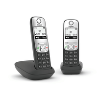 Miniatura 1 de TELEFONO GIGASET A690 DUO IBERIA NEGRO