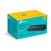 Miniatura 6 de SWITCH NO GESTIONABLE TP-LINK LS1008G LITEWAVE 8P GIGA SOBREMESA CARCASA PLASTICO NO RACK