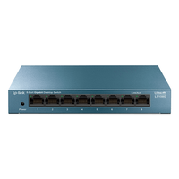 Miniatura 1 de LITEWAVE SWITCH DE ESCRITORIO 8-PUERTOS  8 PUERTOS GIGABIT RJ4 IN