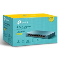 Miniatura 5 de LITEWAVE SWITCH DE ESCRITORIO 8-PUERTOS  8 PUERTOS GIGABIT RJ4 IN