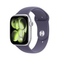 Miniatura 2 de Apple Watch Series 11 GPS + Cellular 46mm Silver Aluminium Case with Purple Fog Sport Band - S/M