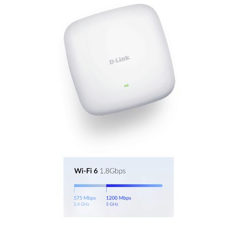 D-Link DAP-X2810 Punto Acceso PoE AX1800 Wi-Fi6 - Imagen 9 de 13 D-Link DAP-X2810 Punto Acceso PoE AX1800 Wi-Fi6 - Imagen 9 de 13
