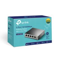 Miniatura 6 de TP-LINK TL-SF1005P Switch 5x10/100Mbps 4xPoE Metal