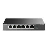 Miniatura 1 de 6-PORT 10/100 MBPS DESKTOP SWITCH WITH 4-PORT POE+ IN