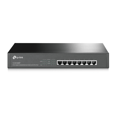 8-PORT GIGABIT DSKTP POE SWTCH 802.3AT 126W POE 1U 13IN IN - Imagen 1 de 5 8-PORT GIGABIT DSKTP POE SWTCH 802.3AT 126W POE 1U 13IN IN - Imagen 1 de 5