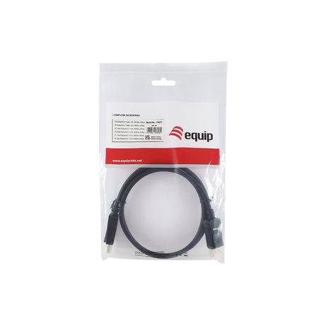 CABLE DISPLAYPORT A DISPLAYPORT 2,1 EQUIP 119271 1M 16K 60Hz 40Gps - Imagen 6 de 8 CABLE DISPLAYPORT A DISPLAYPORT 2,1 EQUIP 119271 1M 16K 60Hz 40Gps - Imagen 6 de 8