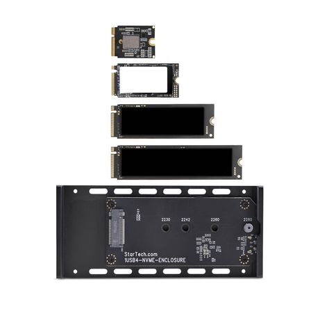 USB4 M.2 NVMe Enclosure SSD Enclosure - Imagen 4 de 8 USB4 M.2 NVMe Enclosure SSD Enclosure - Imagen 4 de 8