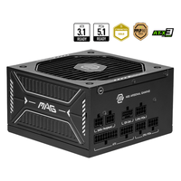 Miniatura 1 de Fuente Alimentación 650W MSI  MAG A650GLS PCIE5 80 PLUS Gold Fully-Modular Negro