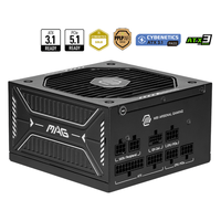 Miniatura 1 de Fuente Alimentación 750W MSI  MAG A750GLS PCIE5 80 PLUS Gold Fully-Modular Negro