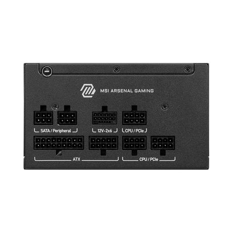 Fuente Alimentación 750W MSI MAG A750GLS PCIE5 80 PLUS Gold Fully-Modular Negro - Imagen 3 de 6 Fuente Alimentación 750W MSI MAG A750GLS PCIE5 80 PLUS Gold Fully-Modular Negro - Imagen 3 de 6