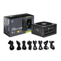 Miniatura 6 de Fuente Alimentación 750W MSI  MAG A750GLS PCIE5 80 PLUS Gold Fully-Modular Negro