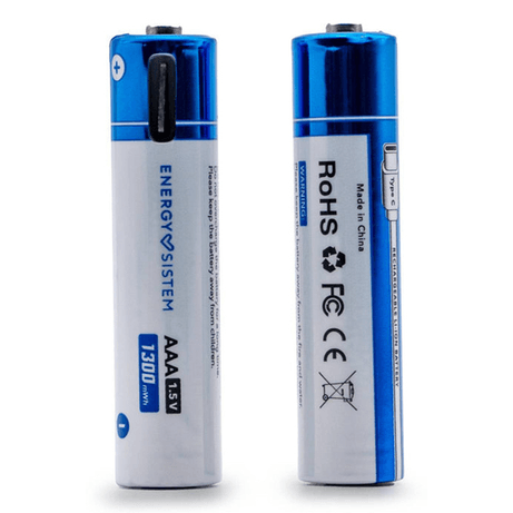 PILA RECARGABLE ENERGY AAA PACK 2 - Imagen 1 de 5 PILA RECARGABLE ENERGY AAA PACK 2 - Imagen 1 de 5