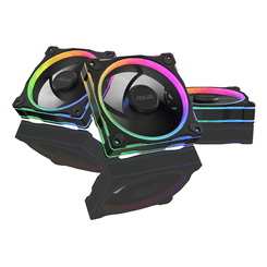 Caja Asus  Prime MR120 Fan ARGB Black 3in1  Negro