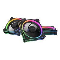 Miniatura 19 de Caja Asus  Prime MR120 Fan ARGB Black 3in1  Negro