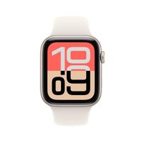 Miniatura 3 de Apple Watch SE 3 GPS + Cellular 44mm Starlight Aluminium Case with Starlight Sport Band - S/M