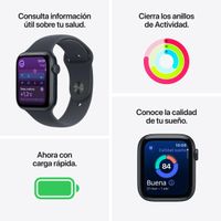 Miniatura 4 de Apple Watch SE 3 GPS + Cellular 44mm Starlight Aluminium Case with Starlight Sport Band - S/M