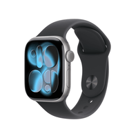 Miniatura 1 de Apple Watch Series 11 GPS 42mm Space Grey Aluminium Case with Black Sport Band - M/L