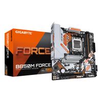 Miniatura 2 de Placa AMD  GIGABYTE B850M FORCE Placa Base – Compatible con procesadores AMD Ryzen serie 9000, VRM digital de 8+2+2 fases, hasta 9600 MHz DDR5 (O