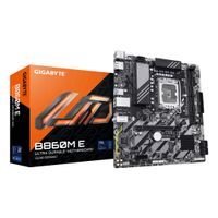 Miniatura 2 de Placa Intel  GIGABYTE B860M E Placa Base - Procesadores Intel Core Ultra Series, VRM de 4+1+2 fases, hasta 8800MHz DDR5 (O.C), 2xPCIe 4.0 M.2, LA