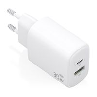 Miniatura 2 de CARGADOR AISENS GAN 30W 1XUSB-C PD3.0 QC4.0 1XUSB-A QC3.0 BLANCO