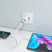 Miniatura 7 de CARGADOR AISENS GAN 30W 1XUSB-C PD3.0 QC4.0 1XUSB-A QC3.0 BLANCO
