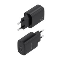 Miniatura 4 de CARGADOR AISENS GAN 30W 1XUSB-C PD3.0 QC4.0 1XUSB-A QC3.0 NEGRO