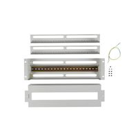 Miniatura 3 de PANEL LANBERG DISTRIBUIDRO DE TENSION 19" 3U CON RAIL DIN TS-35 GRIS