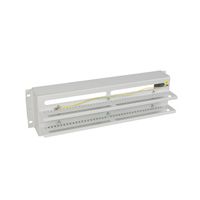 Miniatura 4 de PANEL LANBERG DISTRIBUIDRO DE TENSION 19" 3U CON RAIL DIN TS-35 GRIS