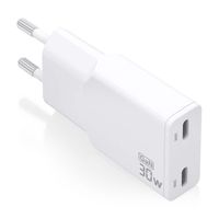 Miniatura 2 de CARGADOR AISENS GAN ULTRA DELGADO 30W 2XUSB-C PD3.0 QC4.0 BLANCO