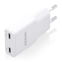 Miniatura 3 de CARGADOR AISENS GAN ULTRA DELGADO 30W 2XUSB-C PD3.0 QC4.0 BLANCO