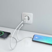 Miniatura 6 de CARGADOR AISENS GAN ULTRA DELGADO 30W 2XUSB-C PD3.0 QC4.0 BLANCO