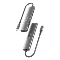 Miniatura 9 de AISENS USB C Dock 7 en 1  USB C A  1x HDMI  2x USB A USB2 0  1x USB A USB3 0  1x USB C PD 100W  1x SD  1x MicroSD  Gris  15cm