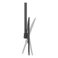 Miniatura 4 de AISENS Soporte de techo pro giratorio  inclinable  extensible y nivelable para monitor TV 80kg de 50 100  Negro