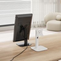 Miniatura 5 de AISENS Soporte de Mesa Eco Giratorio e Inclinable Para Monitor POS 2 5kg de 10  24   Negro