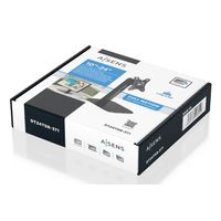 Miniatura 7 de AISENS Soporte de Mesa Eco Giratorio e Inclinable Para Monitor POS 2 5kg de 10  24   Negro