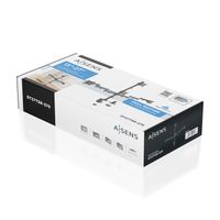 Miniatura 7 de AISENS Soporte de Mesa Eco Giratorio e Inclinable para 4 Monitores 8kg  4 Pivotes  2 Brazos  de 13  27   Negro