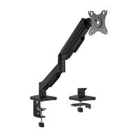 Miniatura 1 de AISENS Soporte de Mesa Eco Contrapeso Giratorio e Inclinable para Monitor TV 9KG  3 Pivotes  1 Brazo  de 17  32   Negro