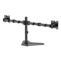 Miniatura 4 de AISENS Soporte de Mesa Con Peana Eco Giratorio e Inclinable para Monitor TV 20kg  3 Pivotes  2 Brazos  de 17  35   Negro