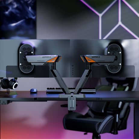 AISENS DT38TSRRGB 349 soporte para monitor 96 5 cm 38 Escritorio Negro Blanco - Imagen 6 de 8 AISENS DT38TSRRGB 349 soporte para monitor 96 5 cm 38 Escritorio Negro Blanco - Imagen 6 de 8