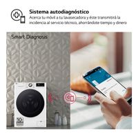 Miniatura 7 de LAVADORA SECADORA LG F4DR7011AGW 11/6 KG 1400 RPM D BLANCO