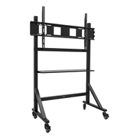 Miniatura 1 de TOOQ SOPORTE SUELO RUEDAS "OPTIMUS" 60-105"