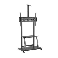 Miniatura 2 de SOPORTE SUELO AISENS RUEDA BANDEJA DVD CAMARA MONITOR TV 37-100