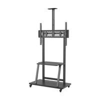 Miniatura 3 de SOPORTE SUELO AISENS RUEDA BANDEJA DVD CAMARA MONITOR TV 37-100