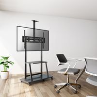 Miniatura 9 de SOPORTE SUELO AISENS RUEDA BANDEJA DVD CAMARA MONITOR TV 37-100