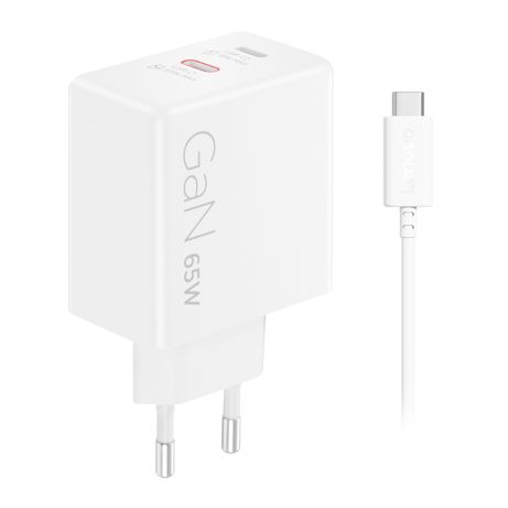 CARGADOR LENOVO DUAL USB-C 65 W GAN - Imagen 8 de 9 CARGADOR LENOVO DUAL USB-C 65 W GAN - Imagen 8 de 9